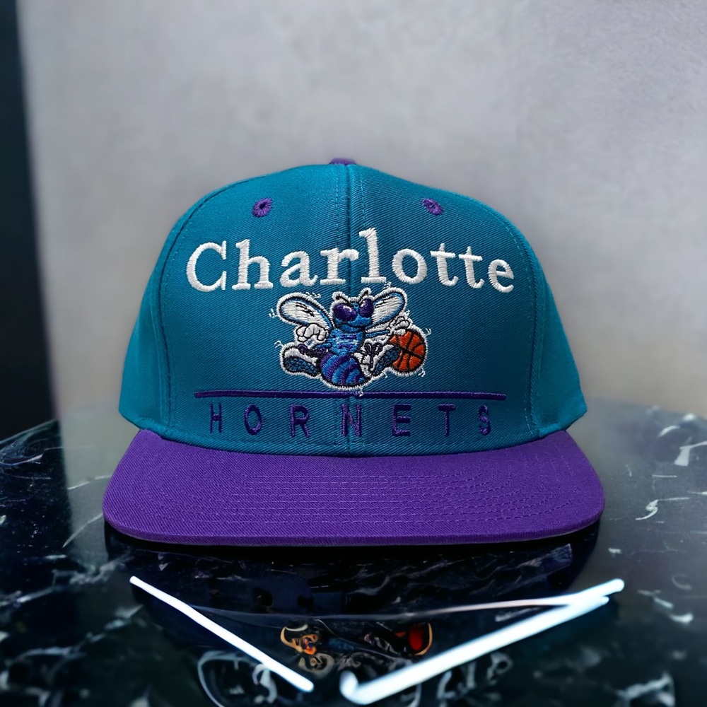NEW Charlotte Hornets NBA Retro Snapback Cap Hat New Adjustable adidas